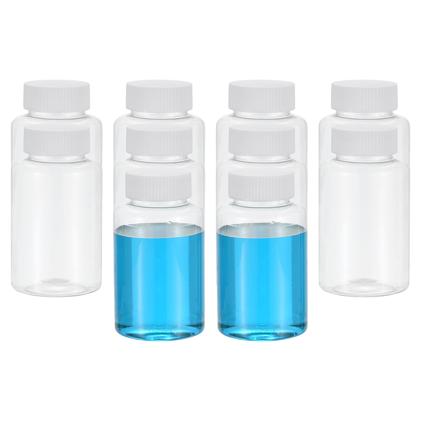 PATIKIL 10 Pcs 150ml Reagent Bottles, PET Wide