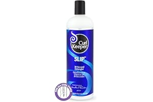 Curl Keeper Slip Hair Detangler Spray for Curly Hair, 33.8 Fl Oz - Leave In Conditioner Spray for Men, Women & Kids - Water-B