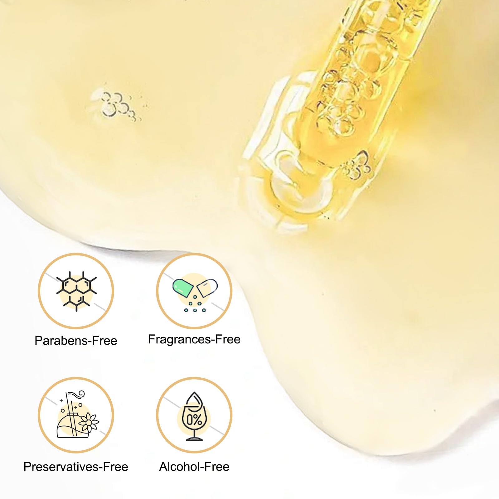 LA.PERSONAL Caffeine Eye Serum, Eye Relief Serum for Reducing Irritation, Moisturizing 1.01 Fl oz/30 Ml