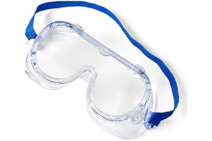 United Scientific™ Kids Safety Goggles - Chemistry Protective Goggles for Students, Lightweight, Comfortable Fit and Chemical Splash Kids Eye Protection - Meets ANSI Z87.1 Safety Standards (Pack of 1)