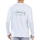 NORTHYARD Men's Sun Protection Shirts Long Sleeve Swim Beach Rash Guard SPF UV UPF 50+ Fishing T-Shirt Quick Dry Lightweight