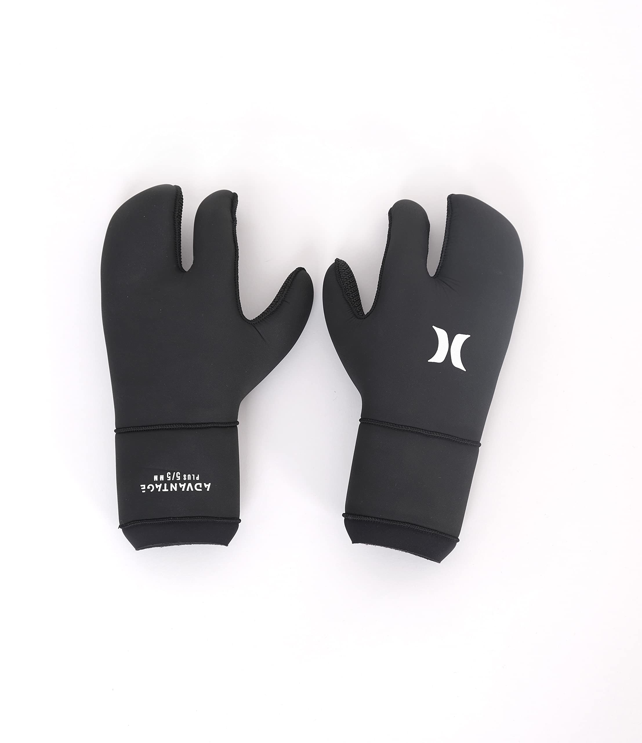 Hurley M Advantage Plus 5Mm 3 Finger Glove, Black, XL