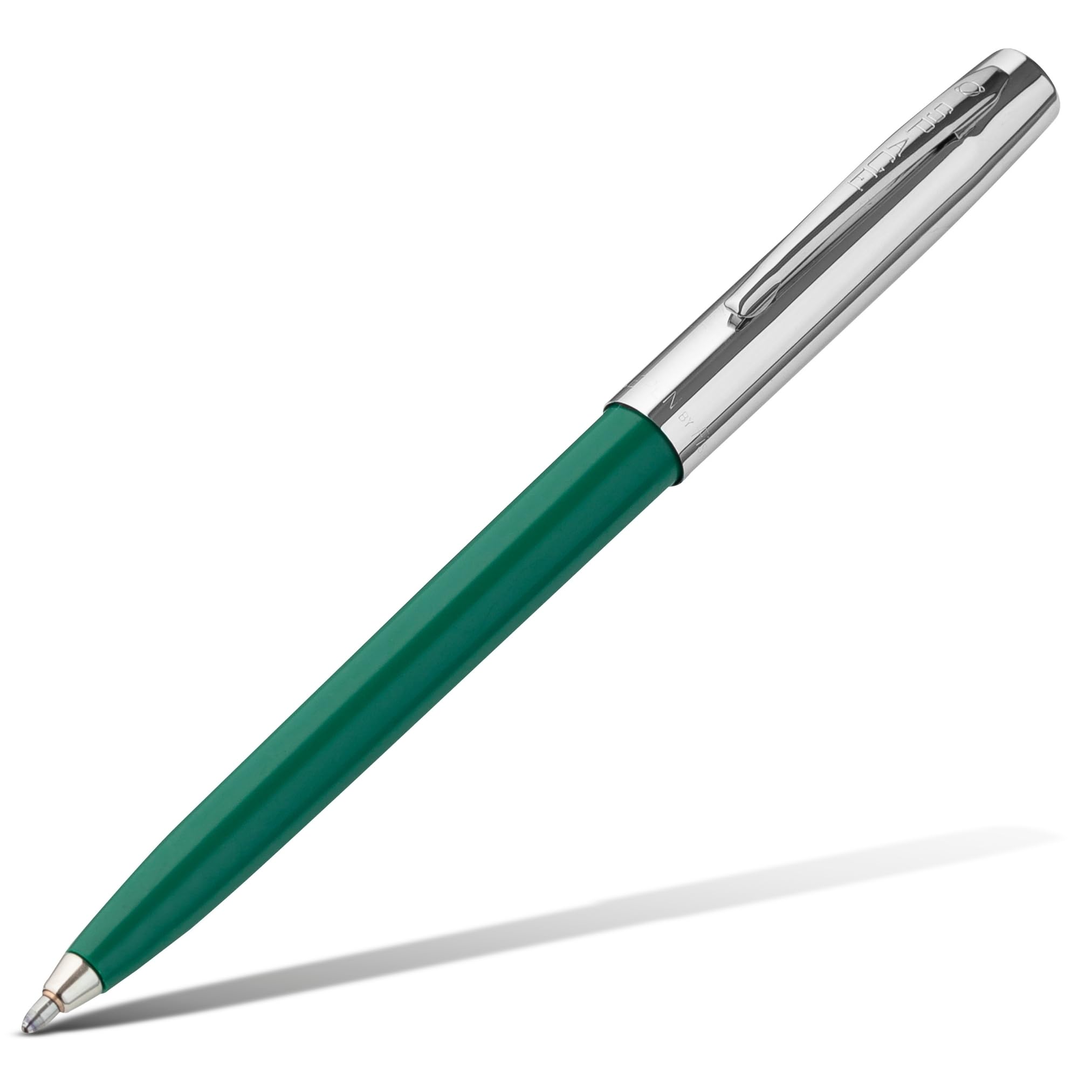 Fisher Space Pen Capomatic 775GR Kugelschreiber (Schreibt im Weltall, unter Wasser und bei extremen Temperaturen) chrom/grün