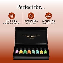Pure Essential Oil Set for Diffuser - Aromatherapy