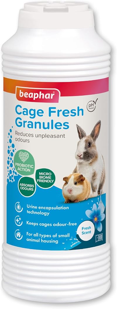 Beaphar Cage Fresh Granules - Cat/Hamster Small Animal Cage Odour Neutraliser 2