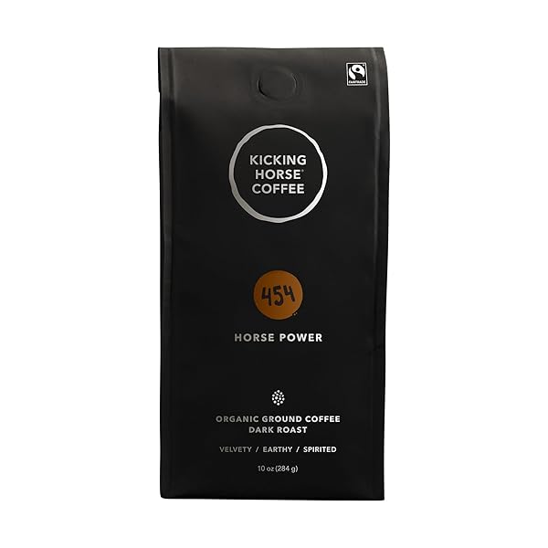 KICKING HORSE COFFEE 454 HORSE POWER GROUND COFFEE,...