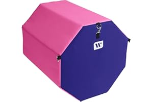 We Sell Mats Gymnastics Octagon Skill Shape Tumbling Mat, Somersault Backbend Trainer for Gymnastics, Cheerleading and Martial Arts