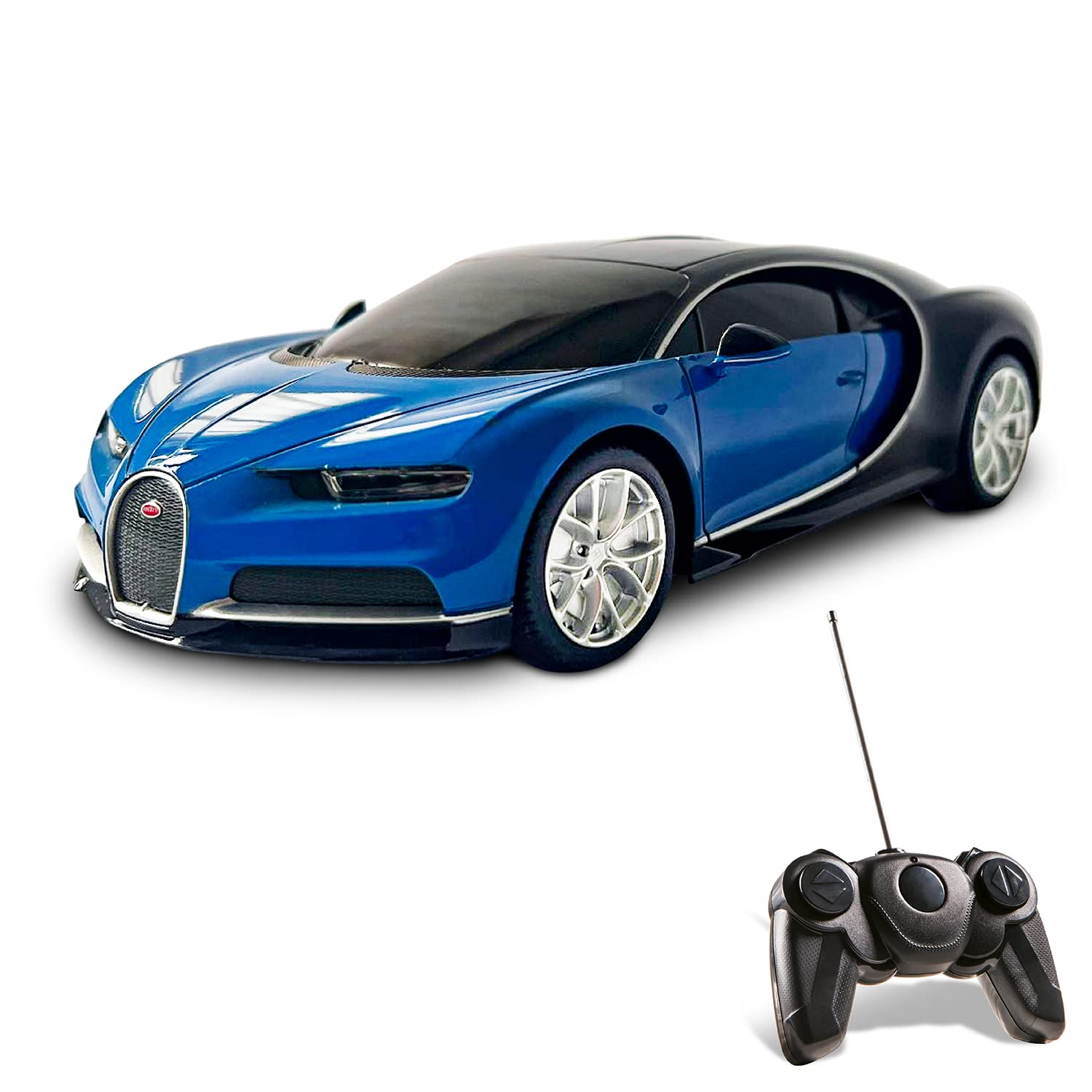 mondo Motors, BUGATTI CHIRON, 1: 24 Scale Model, Up to 8 km/h Speed, Children's Toy Car 63426
