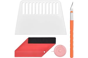 Cohoo Home Wallpaper Smoothing Tool Kit Contact Paper Tools for Contact Paper Peel and Stick Application Kit Self Adhesive Wallpaper for Bedroom Backsplash Tile Window Tint for Home Vinyl Wrap