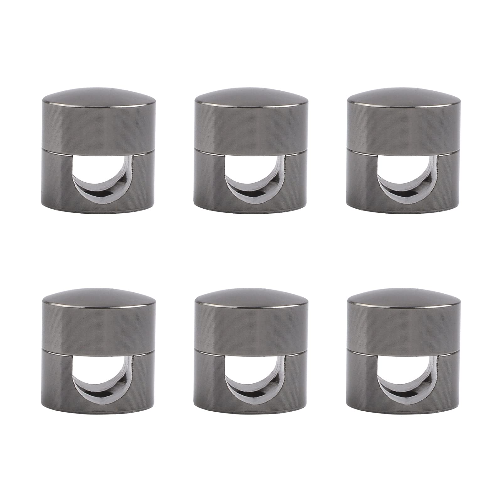 INCREWAY Swag Hook for Chandelier Ceiling Lights Cable, Lamp Hook for Fabric Electrical Cord Cable Hanging Pendant Lighting Fixtures(Black, Pack of 6)