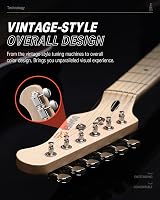 Donner DST-152S 39 inch Electric Guitar Kit HSS Coil Split Sunburst view 6