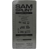 SAM Medical SAM Splint Flat Fold 36" x 4.25" - Moldable Aluminum Foam Splint for Fractures, Sprains &amp; Strains, Charcoal Gray - 1 Count