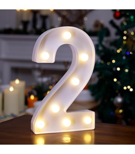 Número Luz Cálida 70cm Número 80 Iluminado Para Cumpleaños - Letrero LED Blanco Cálido 70cm, Decoración Fiesta Boda Evento Números Iluminados Boda Baby Shower