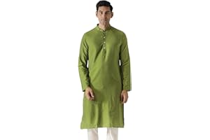 KISAH Mens Kurta - Traditional Indian Ethnic Wear for Men - Ideal for Weddings, Festivals & Celebrations