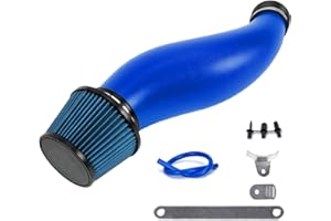 MUGE RACING For 92-00 Honda Civic 94-01 Acura Integra Cold Air Intake Pipe Kit Power High Flow with Air Filter Compatible with 1992-2000 Honda Civic EK EG & 1994-2001 Acura Integra DC EG EK DC (Blue)