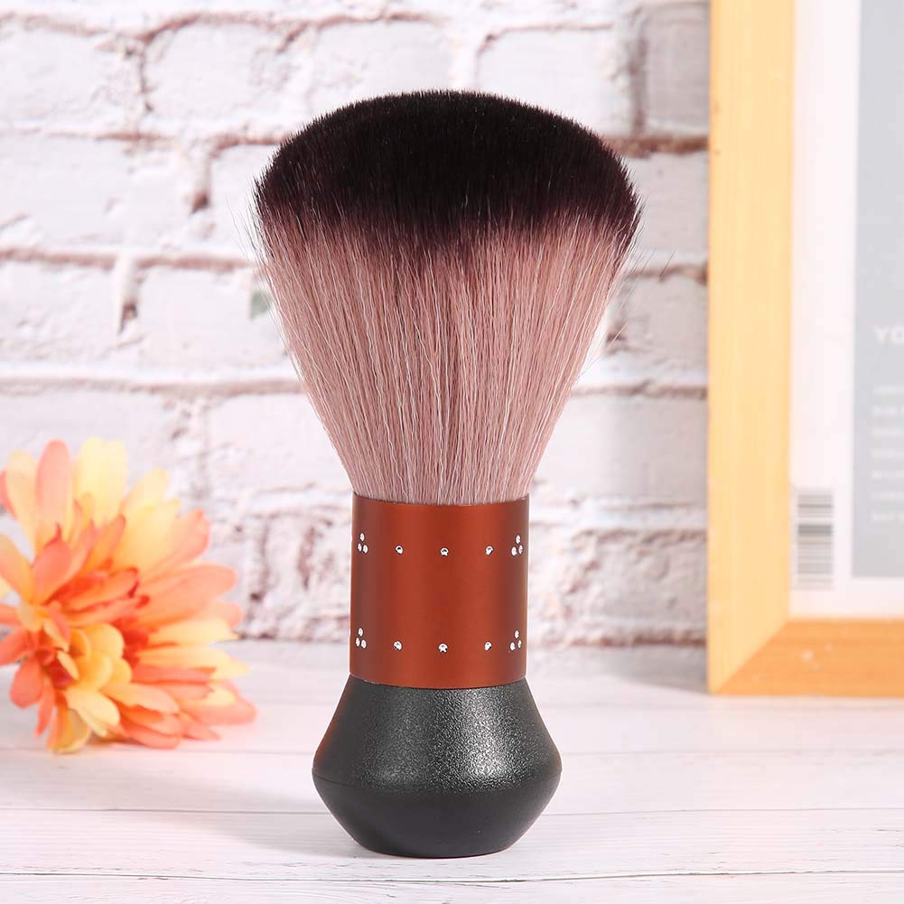 Neck Brush for Hairdressing, Professional Fiber Cleaning Brush, Dust Sweeping Tool, Face Neck Removal Brush, Shop Salon Use