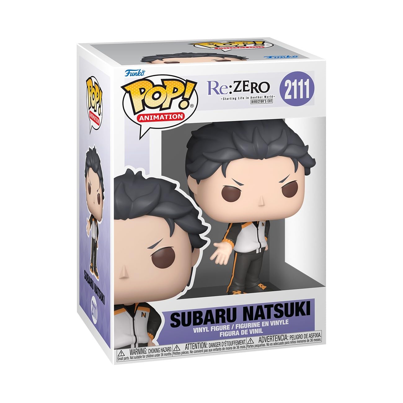 Funko Pop! Animation: Re: ZERO - Subaru - Re:zero - Collectable Vinyl Figure - Gift Idea - Official Merchandise - Toys for Kids & Adults - Anime Fans - Model Figure for Collectors and Display
