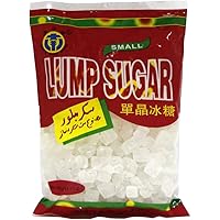 South Word Brand Lung Po Lump Candy / Crystal Rock Sugar 南字牌 單晶冰糖 - 14.1 OZ (White "白冰糖")