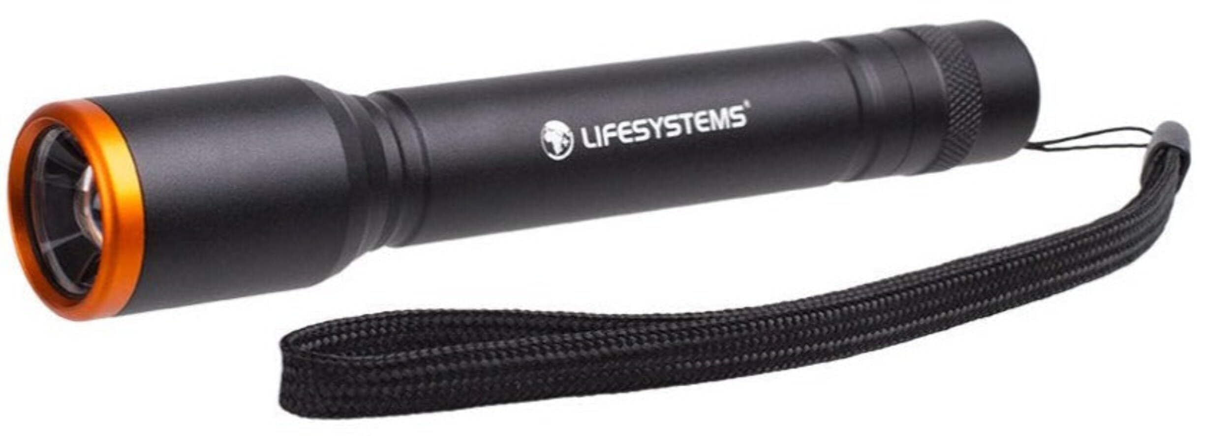 Lifesystems Intensity 480 Lumens Water Resistant Torch with 4 Lighting Modes and 35 Hours Battery Life
