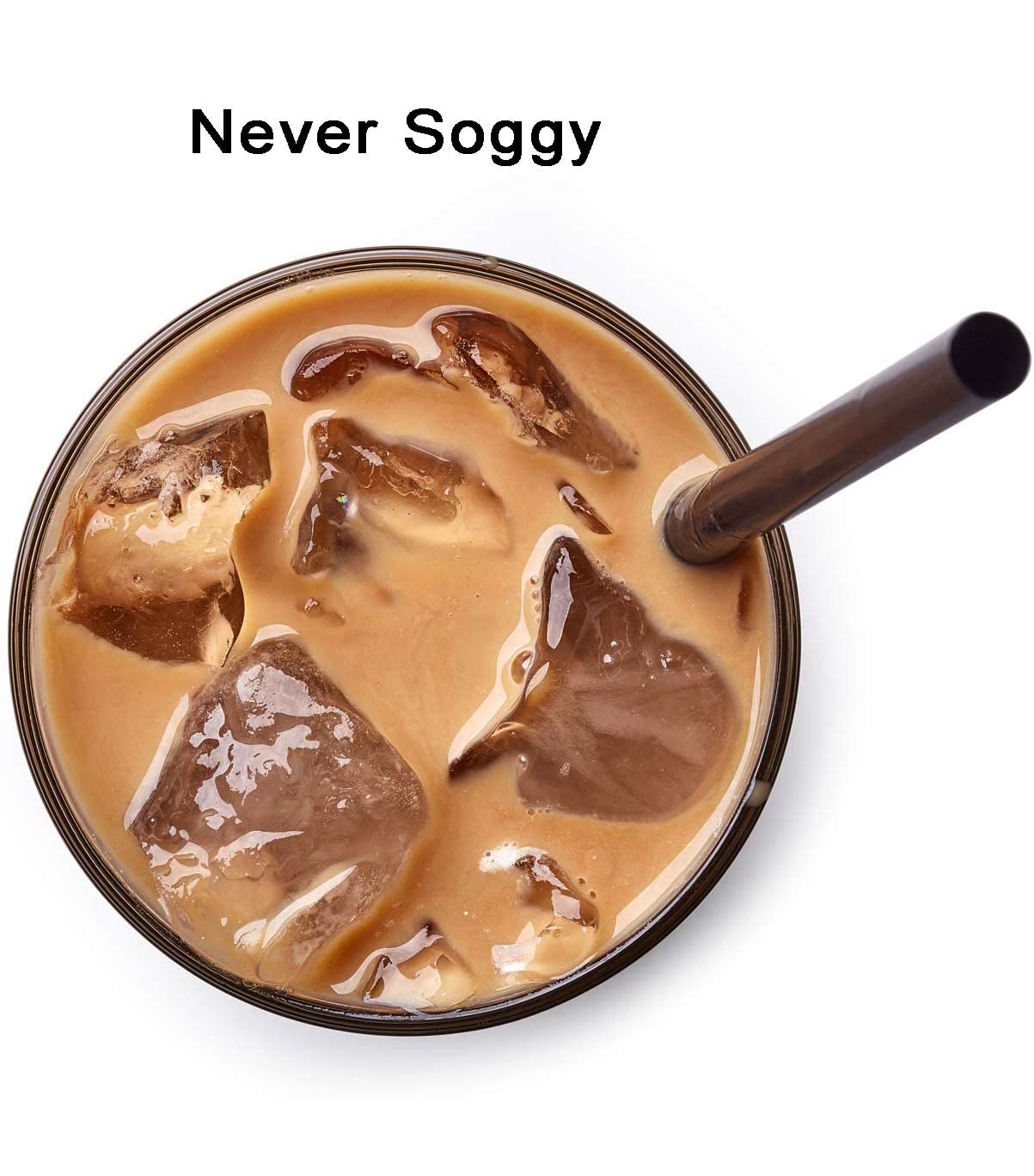 200 Count 100% Compostable Plant-Based PLA Straws-KTOB Biodegradable Black Cocktail Drinking Plasticless Straws-Eco Friendly Plastic Bar Straws - Image 4