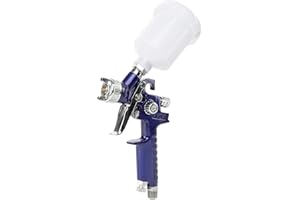 NEIKO 31207A HVLP Mini Gravity Feed Air Spray Paint Gun | 1.0 mm Nozzle Size | 125 cc