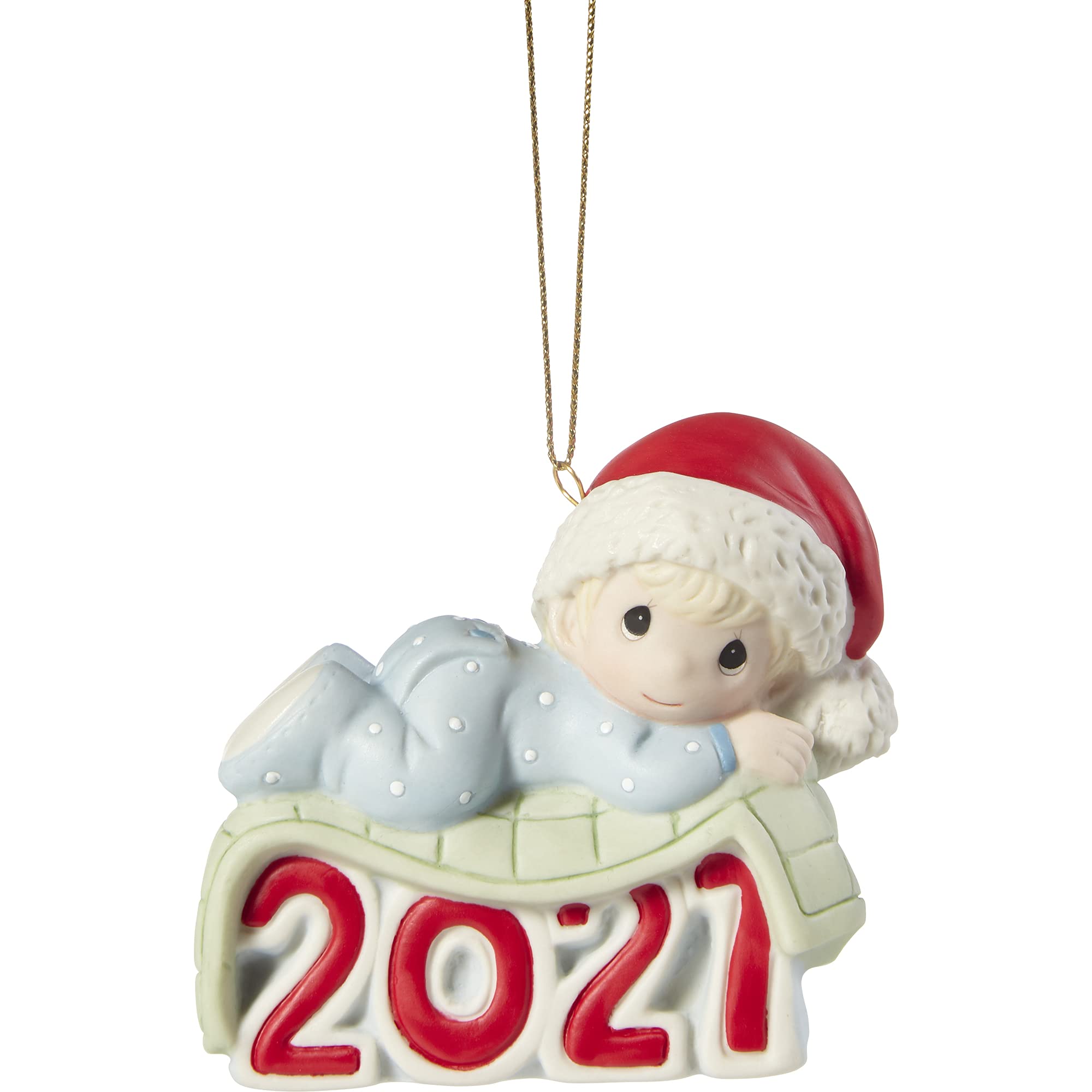 Baby's 1st Christmas Dated Boy Ornament