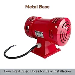AeKeatDa Raid Siren,110V Siren Alarm 150db