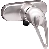 Dura Faucet Duscharmatur Für Wohnmobile – Mit Weicheraufsatz & Flügelgriffen (Satin Nickel)