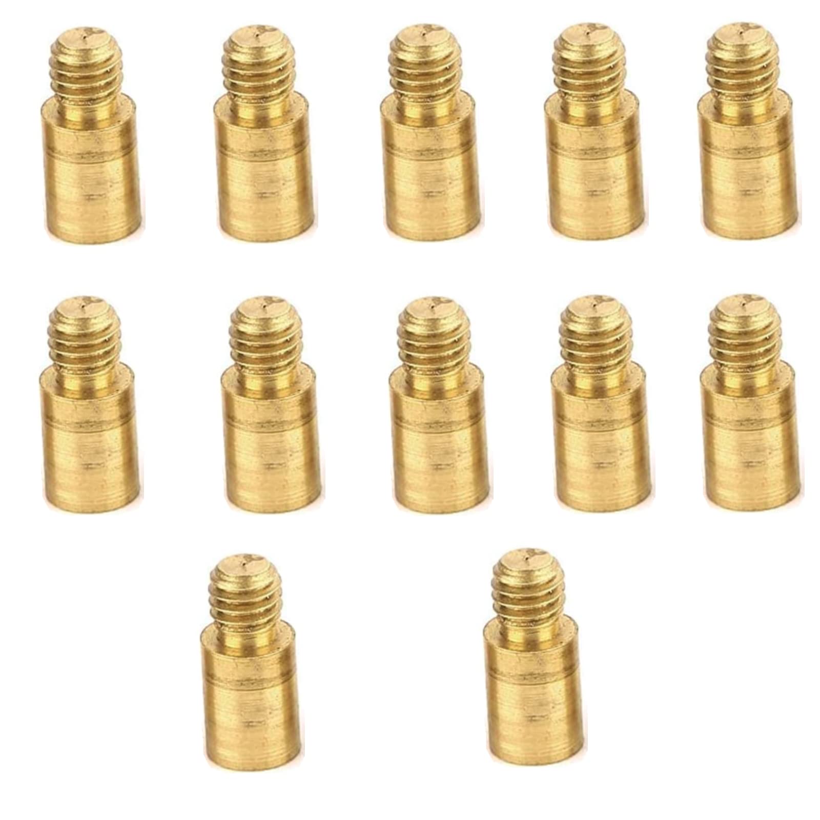 WVRLY 12Pcs 2BA Thread Dart Accessories 1.5g Dart Weight Add Tool Dart Copper Accessories Professional Dart Weights Screws for Dart Lover