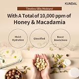 KUNDAL Nature Shampoo 500ml Amber Vanilla Honey Macadamia 97.4% Ingredients view 4