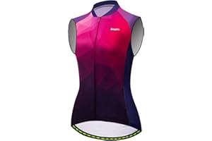 Aogda Cycling Vests Jerseys Women Bike Shirts Team Biking Sleeveless Clothing Tops Tights Bicycle