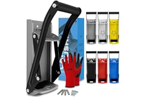 Can Crusher Wall Mounted, 2026 Reinforced Kit - Heavy Duty 16oz & 12oz Aluminum Smasher for Recycling with Gloves & Bottle Op