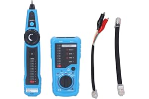 Network Cable Tester Multifunctional Locator Network Telephone Line Tracer Ethernet LAN Cat5 Cat6 Cable Maintenance Tester Li