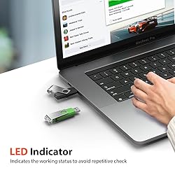 Aiibe 5 Pack 64GB Flash Drive USB Flash Drives 64GB