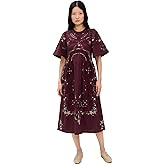 Sea Women's Edwina Embroidery Short Sleeve Dress