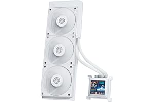 Lian Li Hydroshift 360 AIO - Pre-Installed 3 x 28MM Fans, Side-Mounted Coolant Pathway, 2.88” LCD Screen 480 x 480 Res. Captu