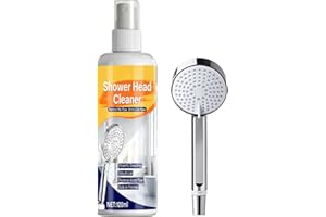 Multi-Purpose Descaling Kit, Shower Cleaner Spray, 120ml Descaling Solution, Household Cleaner Set, Shelf Door Mirror, Tiles 
