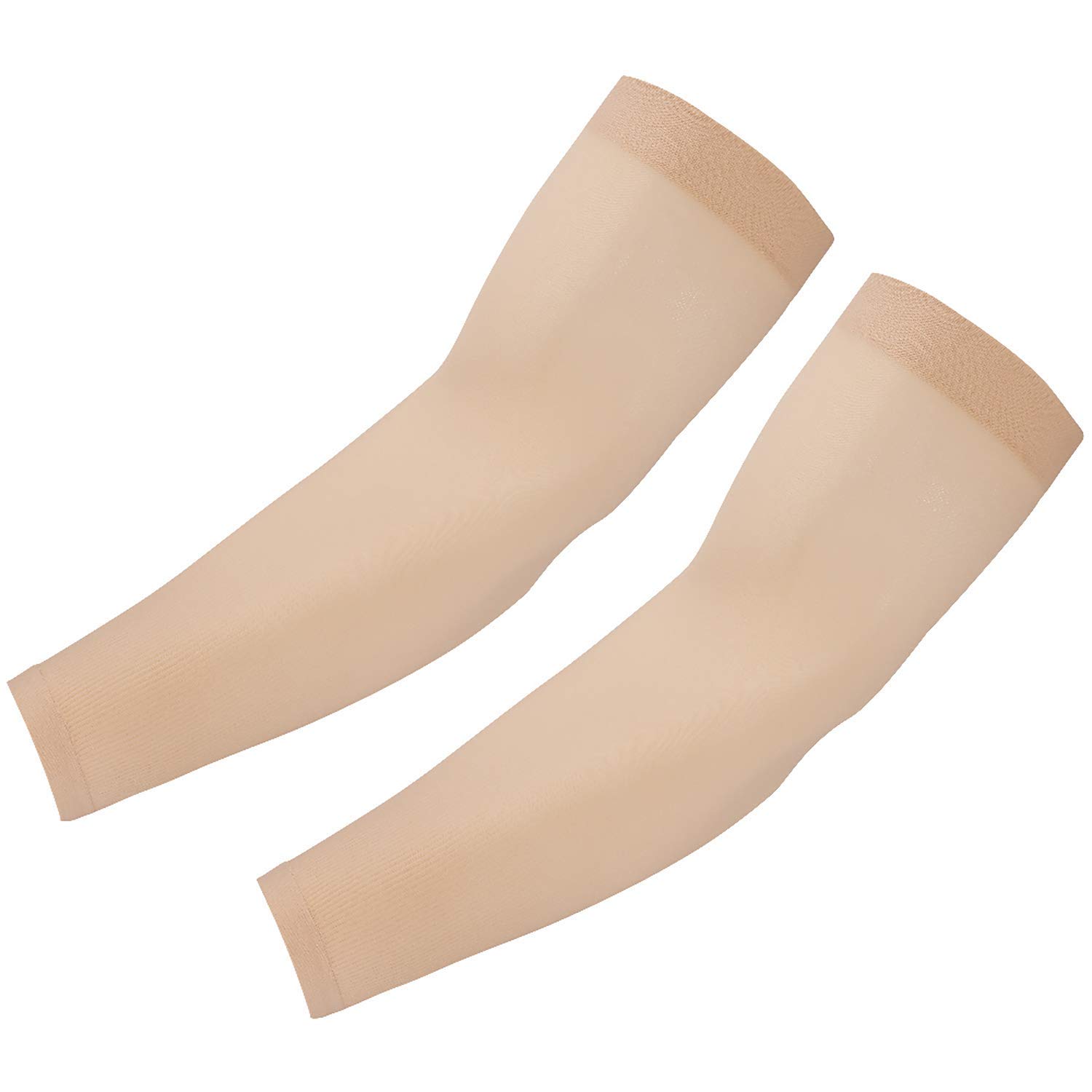 Y·J Back home Arm Sleeves for Men Women Youth, Sun Protection Cooling UPF 50 Compression Arm Sleeve Tattoo Cover Up Sleeves to Cover Arms Beige…