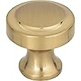 Atlas Homewares A300-WB Bradbury Collection Knob, Warm Brass