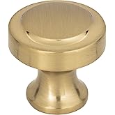 Atlas Homewares A300-WB Bradbury Collection Knob, Warm Brass