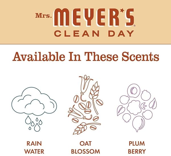 MRS. MEYER’S CLEAN DAY HAND SOAP, OAT BLOSSOM SCENT, 12.5 FL OZ BOTTLE