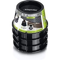 Adjustable Bed Risers Set - Lifts Height 1, 2, Or 3 Barbados