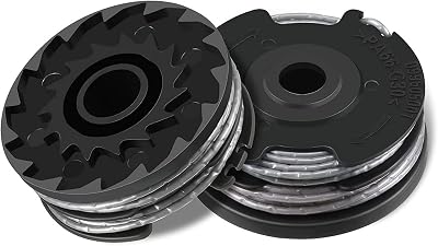 Jc.upin 2 Pcs Strimmer Spool Replacement for Bosch ART 23 SL 26 SL