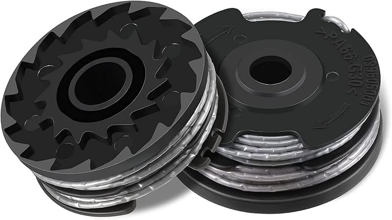 Jc.upin 2 Pcs Strimmer Spool Replacement for Bosch ART 23 SL 26 SL