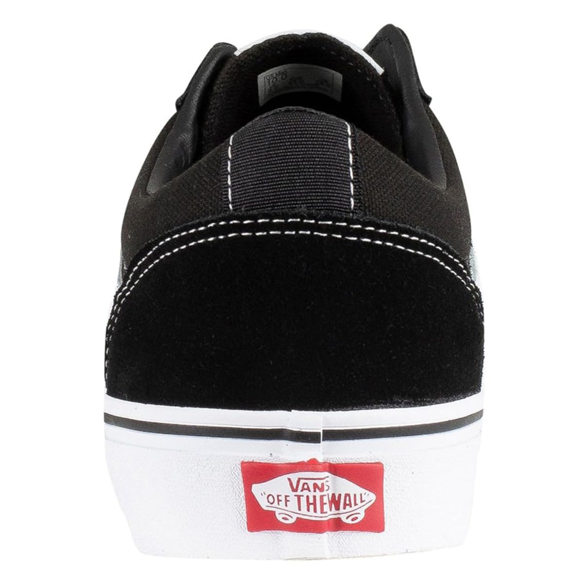 Vans Herren Ward Sneaker Ward Trainers, (SUEDE/CANVAS) BLACK/WHITE, 42 EU