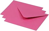 Clairefontaine 60157C Pack of 20 Gummed Envelopes 12.5x13.8 cm Pollen Pink