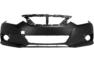 MBI AUTO - Primered, Front Bumper Cover Fascia for 2016 2017 2018 Nissan Altima 16 17 18, NI1000311