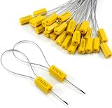 COCOLELE 50 Pcs Security Cable Seals 1.8mm 300mm ISO 17712 Tamper Proof view 3