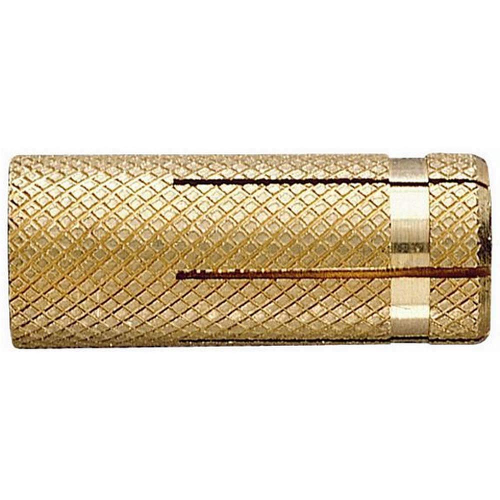 Index 184 LSTALAM06 Index LSTALAM06-Bolsa Autoservicio. Taco de Latón para Fijaciones Ligeras in Macizo Materials (M6 x 23 Ø8, 8 uds.)