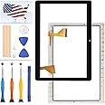 Screen Replacement for DUODUOGO G10 4G LTE 10.1 Inch 2.5D Glass Tablet PC Capacitive Touch Screen Digitizer Panel Repair Parts (Black)